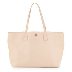 Tory Burch ‘Perry’ Leather tote (light pink/blush)